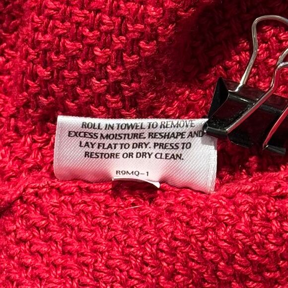 Eileen Fisher Cardigan Sweater Hemp Duster Quiet Luxury Old Money Capsule Red 3X - Picture 6 of 7